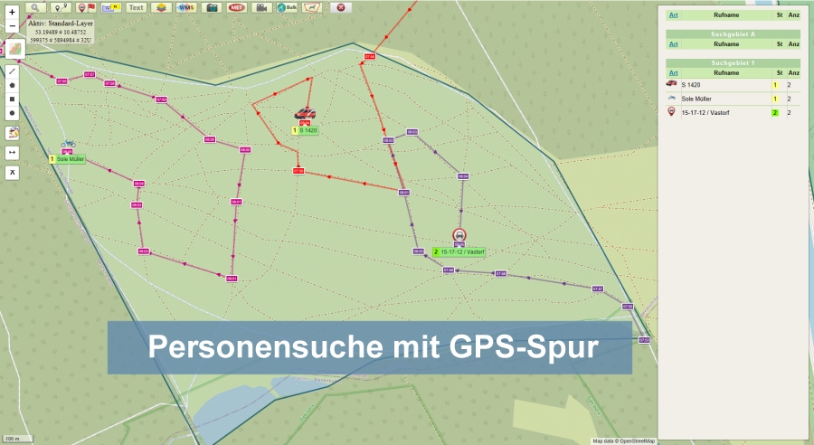 suche gps